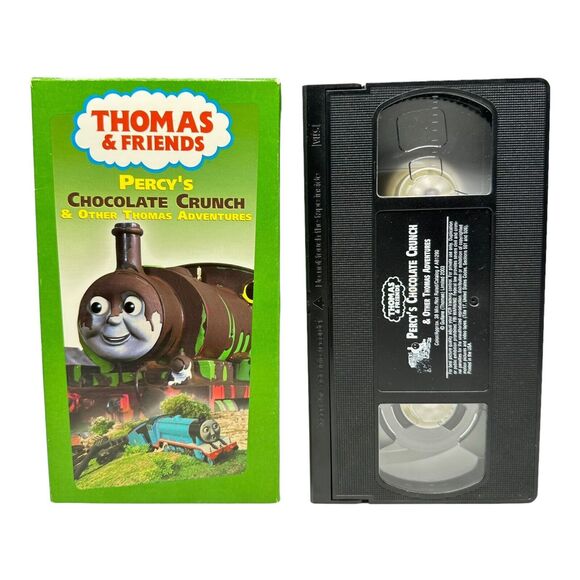 Thomas the Tank Engine and Friends Percy's Chocolate Crunch VHS 2003 Train Film - Picture 2 of 5